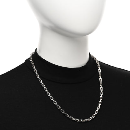 Tiffany Sterling Silver Tiffany T Chain Necklace 2 of 4