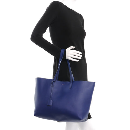 Saint Laurent Calfskin Large Shopping Tote Marinette 2 of 7
