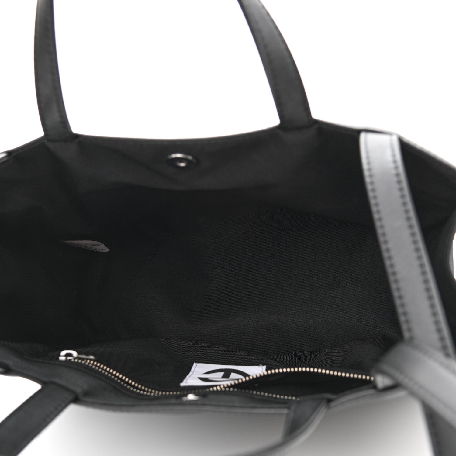 Telfar Vegan Leather Medium Shopping Bag Black 5 of 9