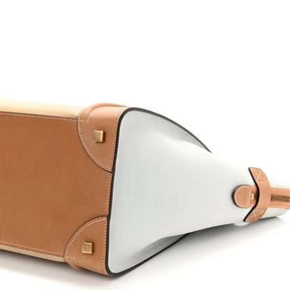Celine Smooth Calfskin Suede Tri-color Mini Luggage Multicolor 10 of 10