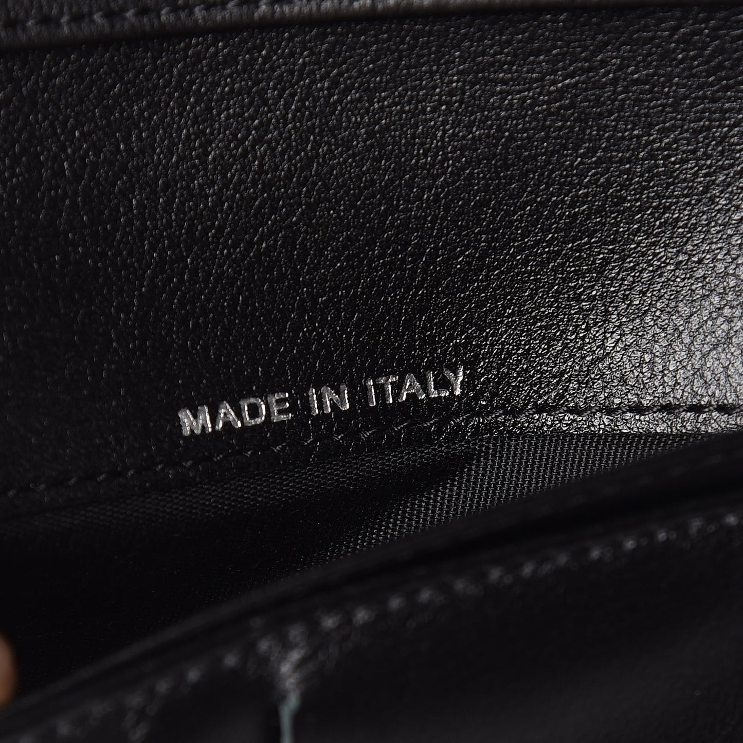 Caviar Timeless CC Zipped Pocket Wallet Black