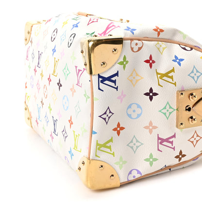 Louis Vuitton Monogram Multicolor Speedy 30 White 9 of 9