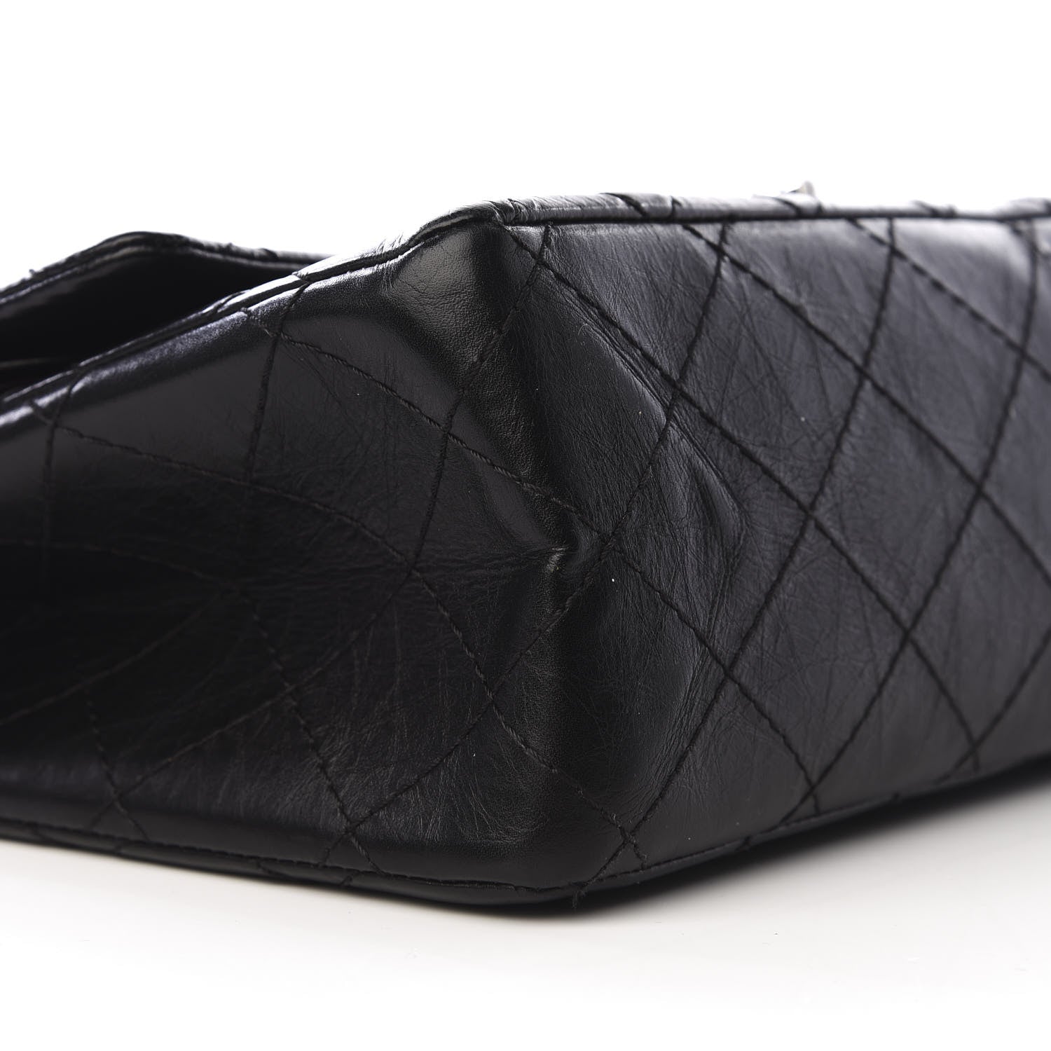 Chanel Aged Calfskin Quilted 2.55 Reissue 226 Flap Black 5 of 8