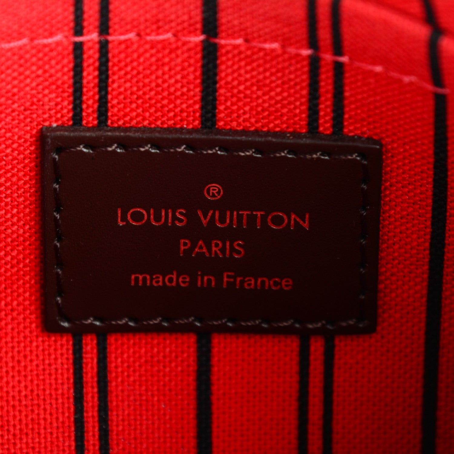 Louis Vuitton Damier Ebene Neverfull PM Pochette 6 of 7