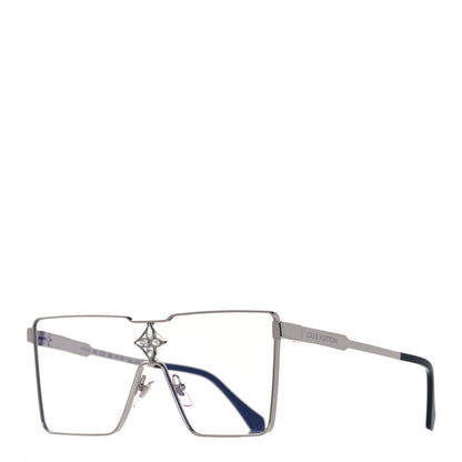 Louis Vuitton Metal Cyclone Sunglasses Z1701U Silver 1 of 7