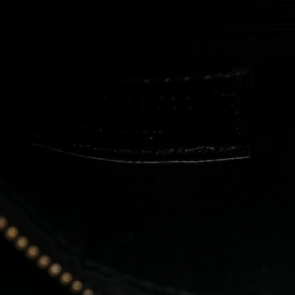 Saint Laurent Lambskin Quilted Toy Loulou Puffer Monogram Chain Satchel Storm 7 of 10