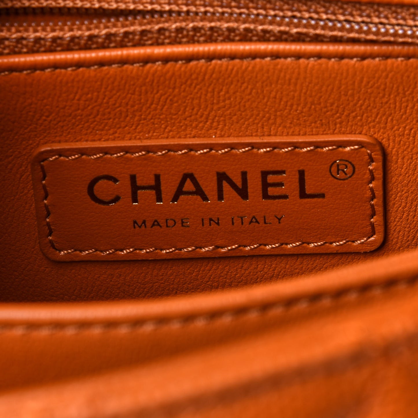 Caviar Quilted Mini Coco Handle Flap Light Brown