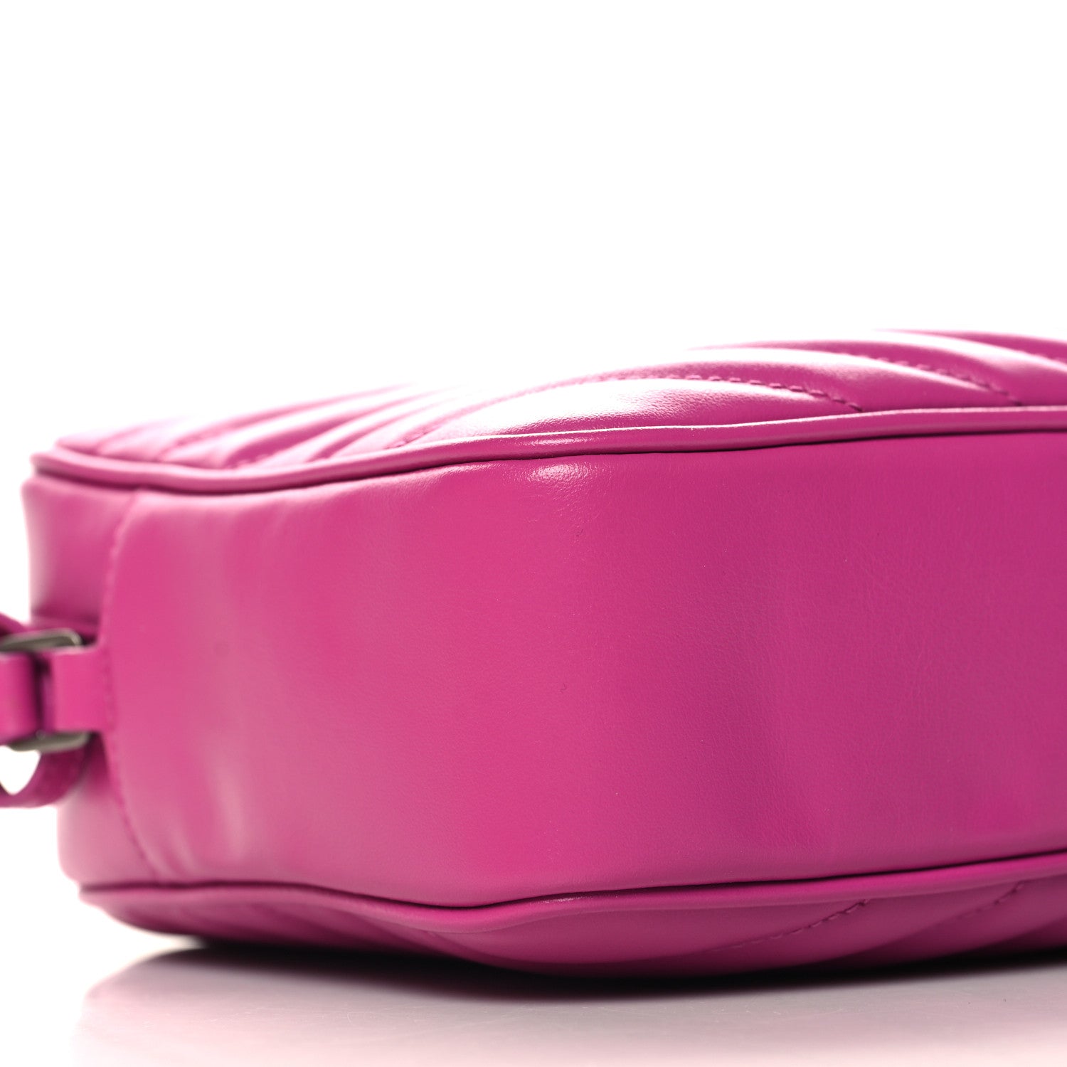 Saint Laurent Calfskin Matelasse Monogram Lou Camera Bag Electric Fuchsia 9 of 10