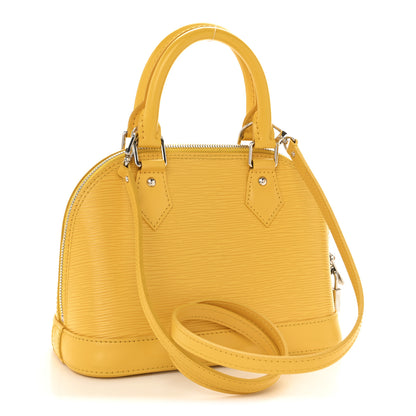 Louis Vuitton Epi Alma BB Citron 3 of 14