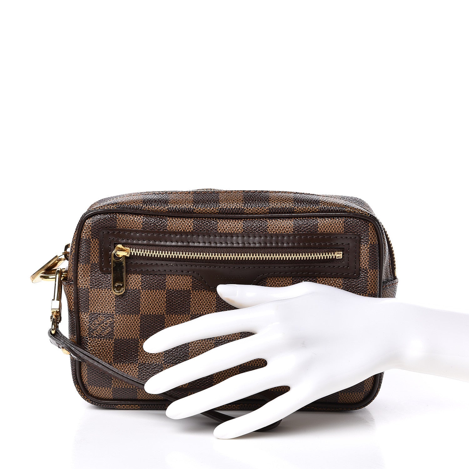 Louis Vuitton Damier Ebene Pochette Billets Macao 2 of 9