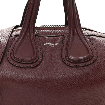 Givenchy Waxy Grained Calfskin Medium Nightingale Oxblood 8 of 10