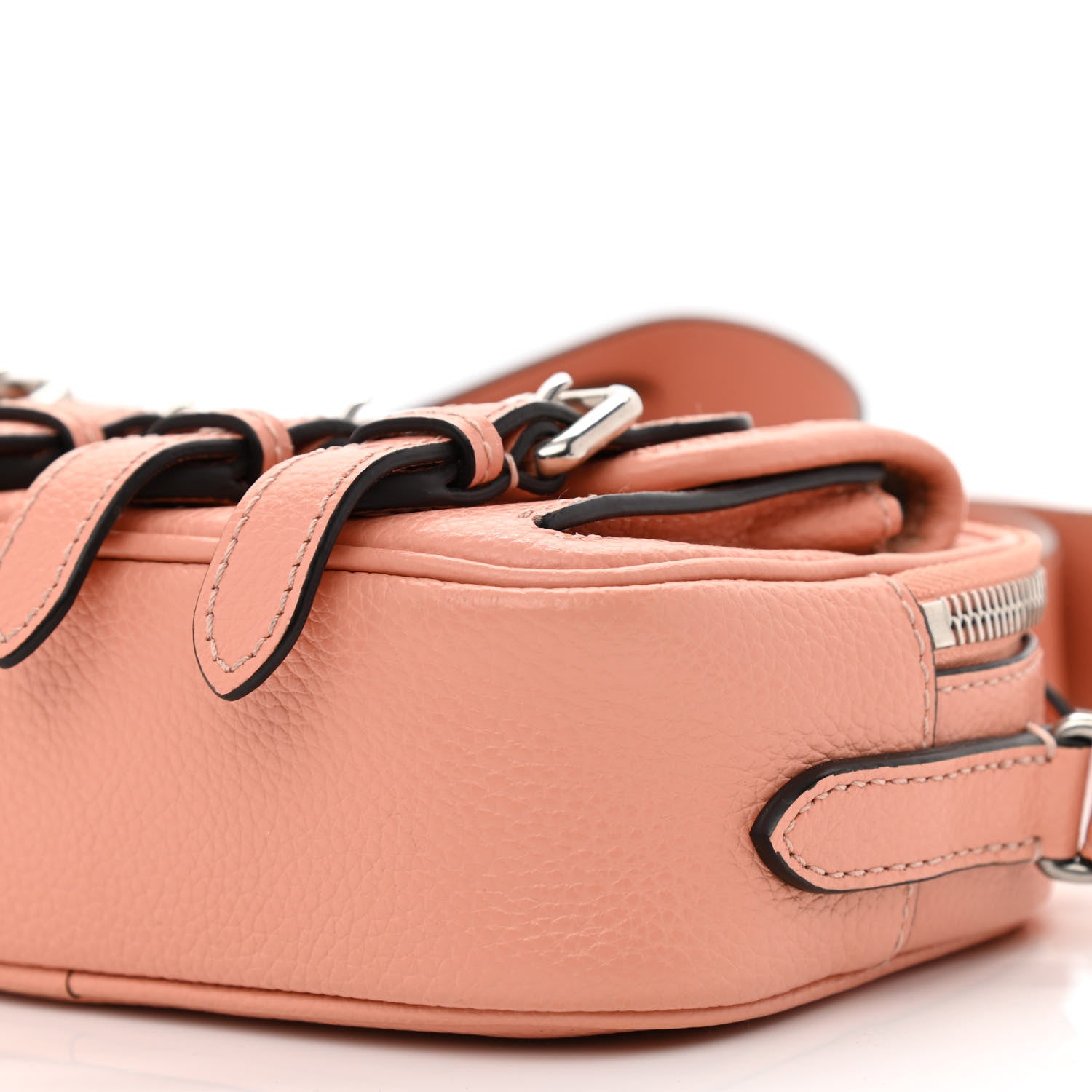 Mulberry x ACNE STUDIOS Calfskin Mini Messenger Bag Pink 10 of 10