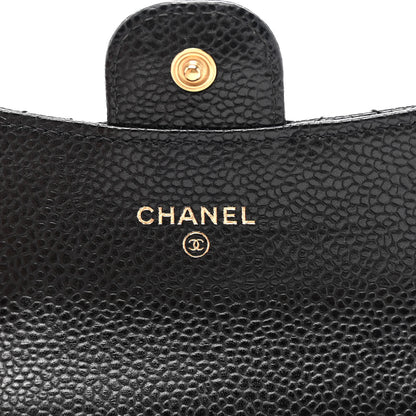 Chanel Caviar Quilted Flap Card Holder Black 6 of 8