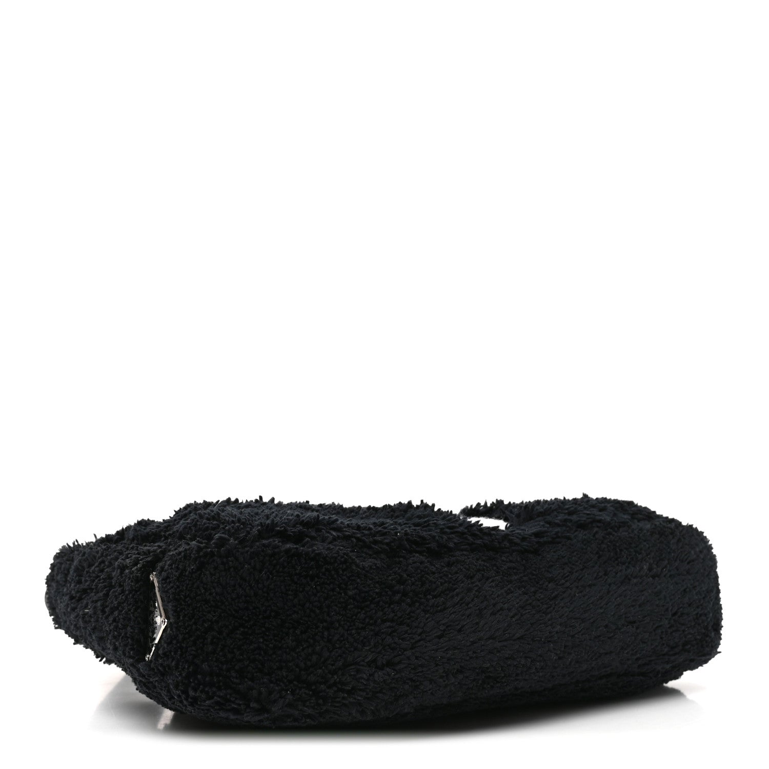 Prada Terry Cloth Mini Re-Edition 2000 Bag Black White Black White 4 of 9
