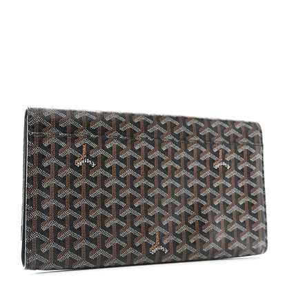 Goyard Goyardine Monte Carlo Bois Clutch Black 3 of 8