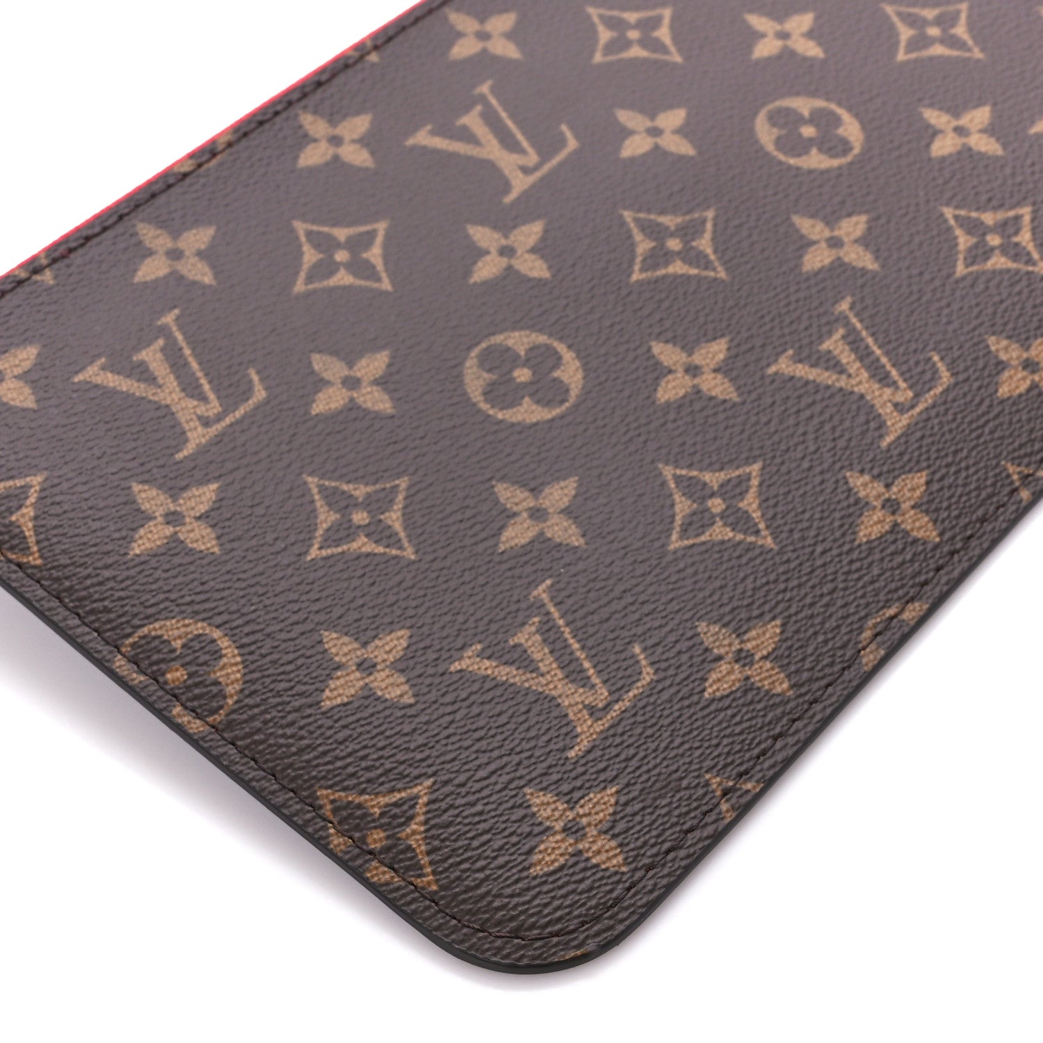 Louis Vuitton Monogram Neverfull MM GM Pochette Cherry 8 of 9
