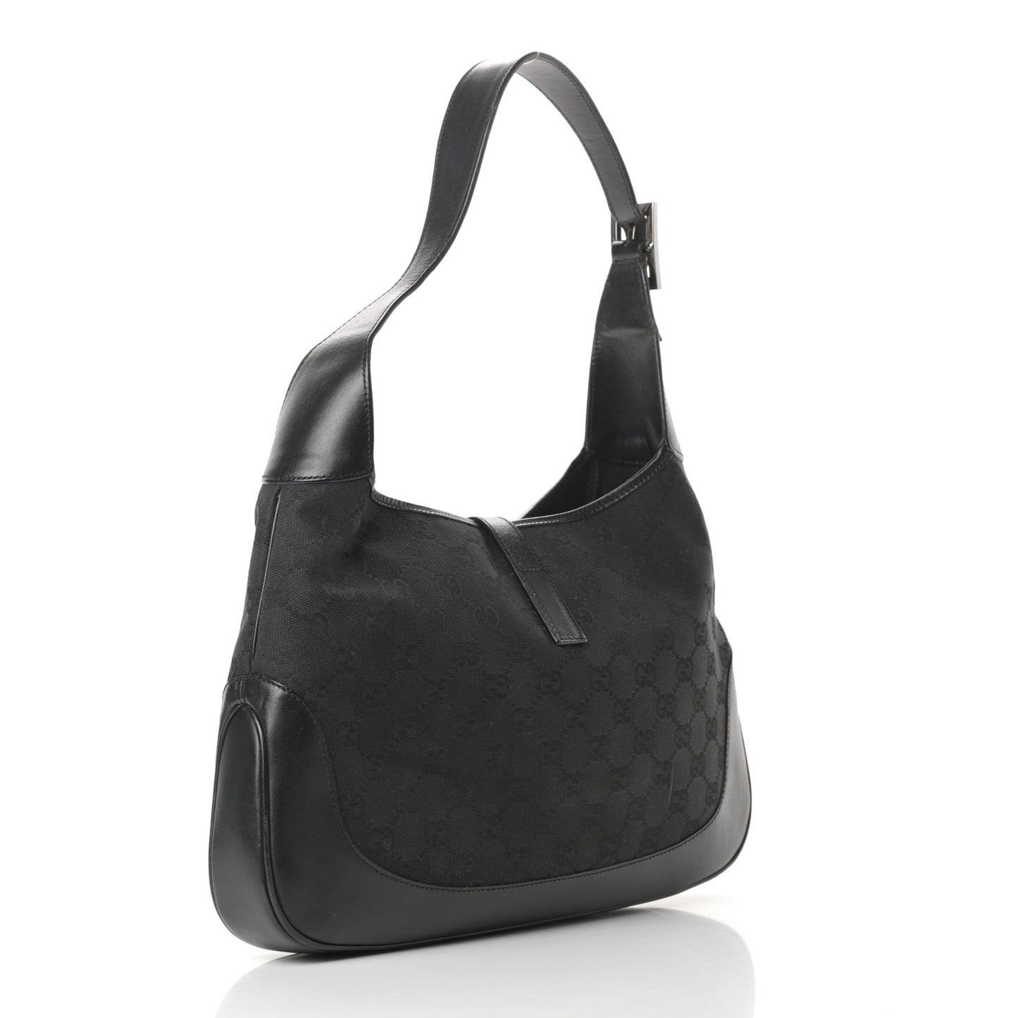 Monogram Small Jackie O Hobo Black
