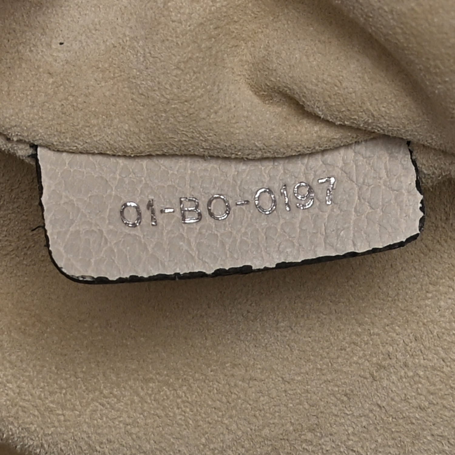 Christian Dior Grained Lambskin Large Lady Dior Off White 6 of 14