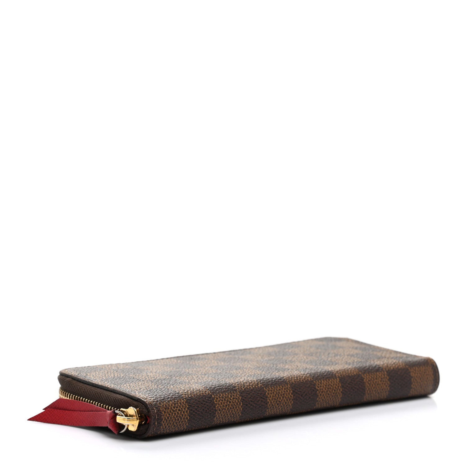 Louis Vuitton Damier Ebene Clemence Wallet Cherry 4 of 8