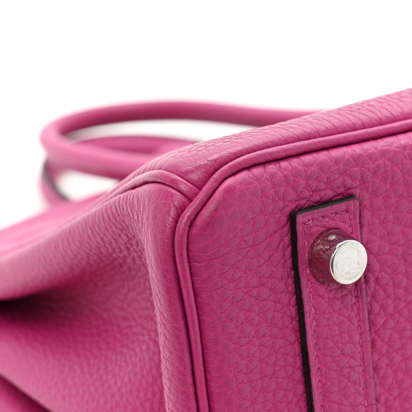 Togo Birkin 25 Rose Pourpre