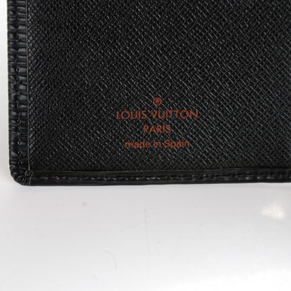 Louis Vuitton Epi Checkbook Cover Black 6 of 7