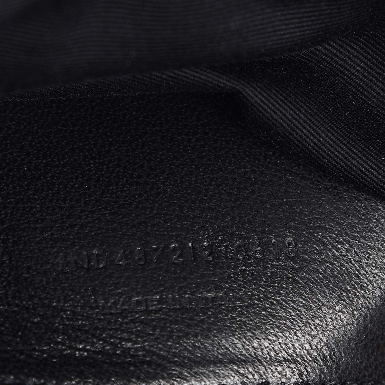 Saint Laurent Sheepskin Matelasse Chevron Monogram Large College Satchel Black 7 of 12