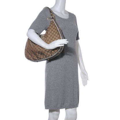 Gucci Monogram Medium Interlocking Hobo Off White 2 of 7