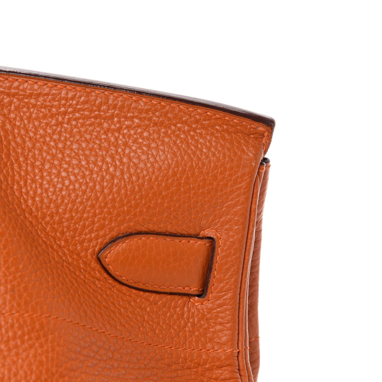 Hermes Taurillon Clemence JPG Birkin 42 Orange 11 of 39