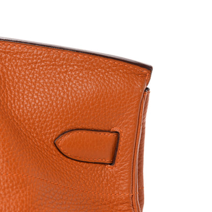 Hermes Taurillon Clemence JPG Birkin 42 Orange 11 of 38