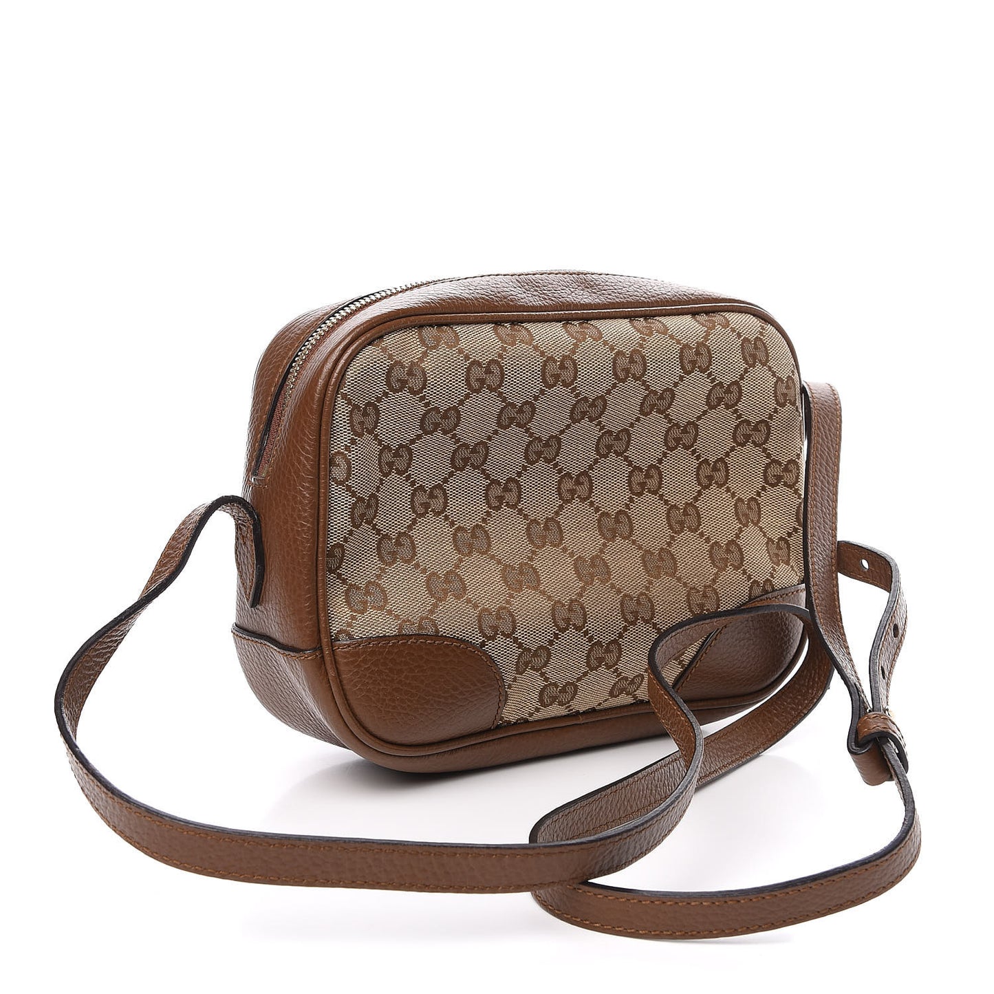 Monogram Mini Bree Messenger Bag Beige Tabacco