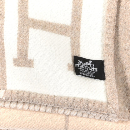 Hermes Wool Cashmere Avalon III Blanket Coco Camomille 3 of 3