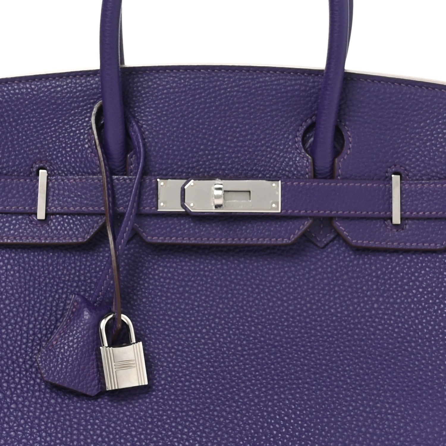 Hermes Togo Birkin 30 Iris 8 of 10