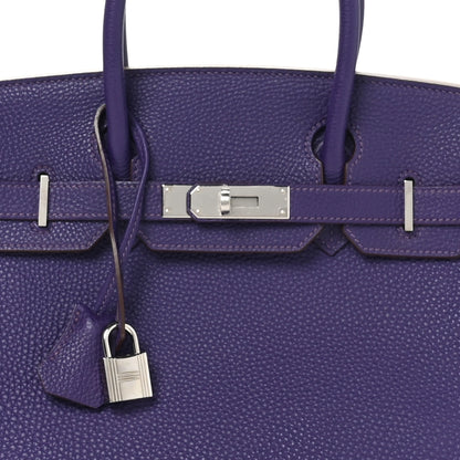 Hermes Togo Birkin 30 Iris 8 of 10