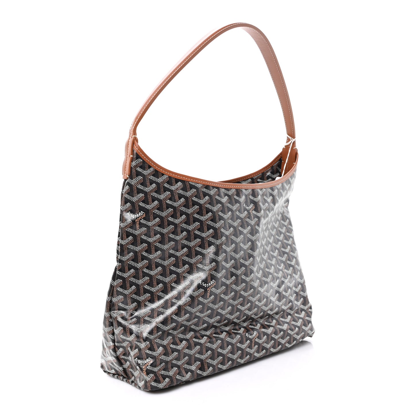 Goyardine Boheme Hobo Black Gold