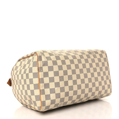 Louis Vuitton Damier Azur Speedy 30 4 of 8