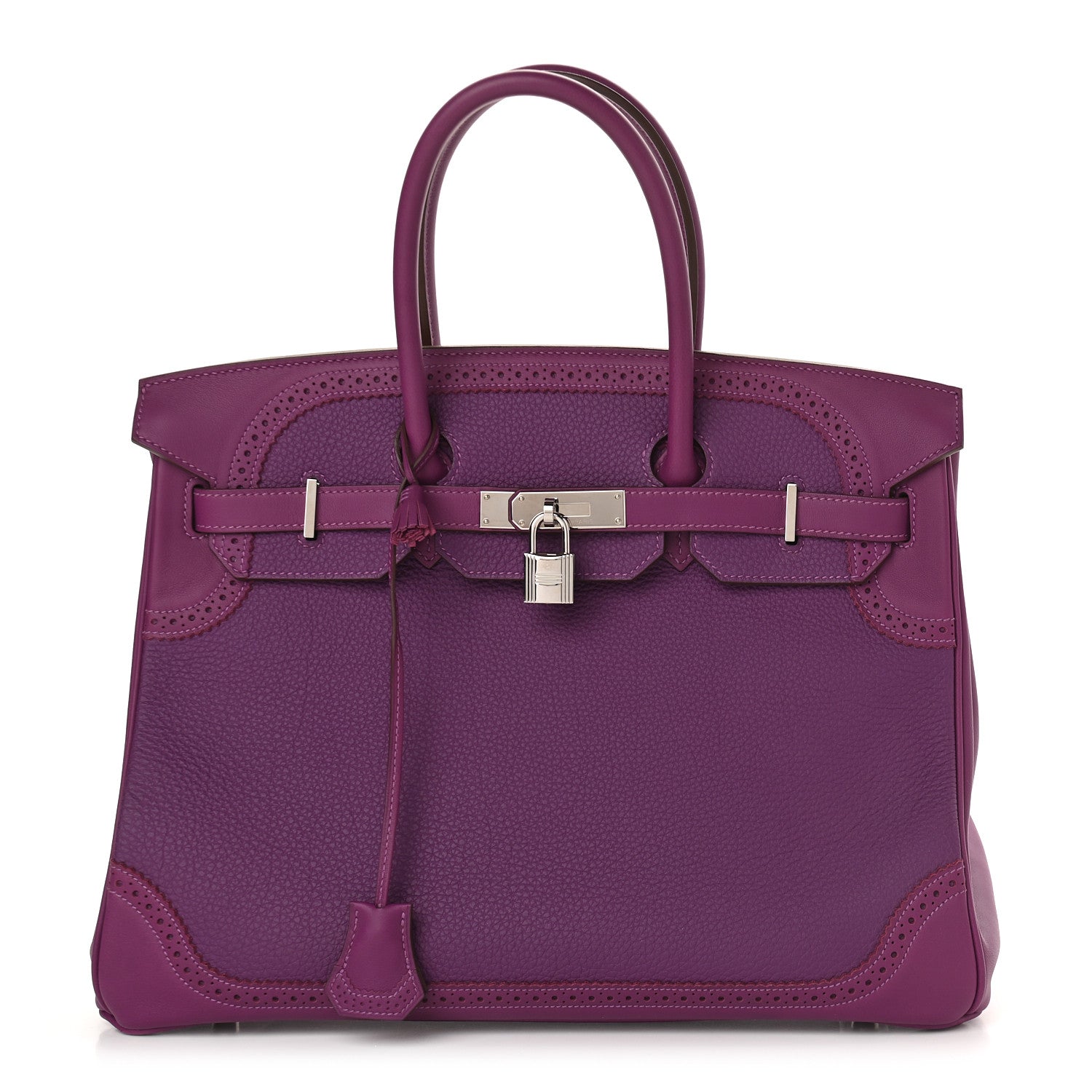 Hermes Togo Swift Ghillies Birkin 35 Anemone 1 of 10