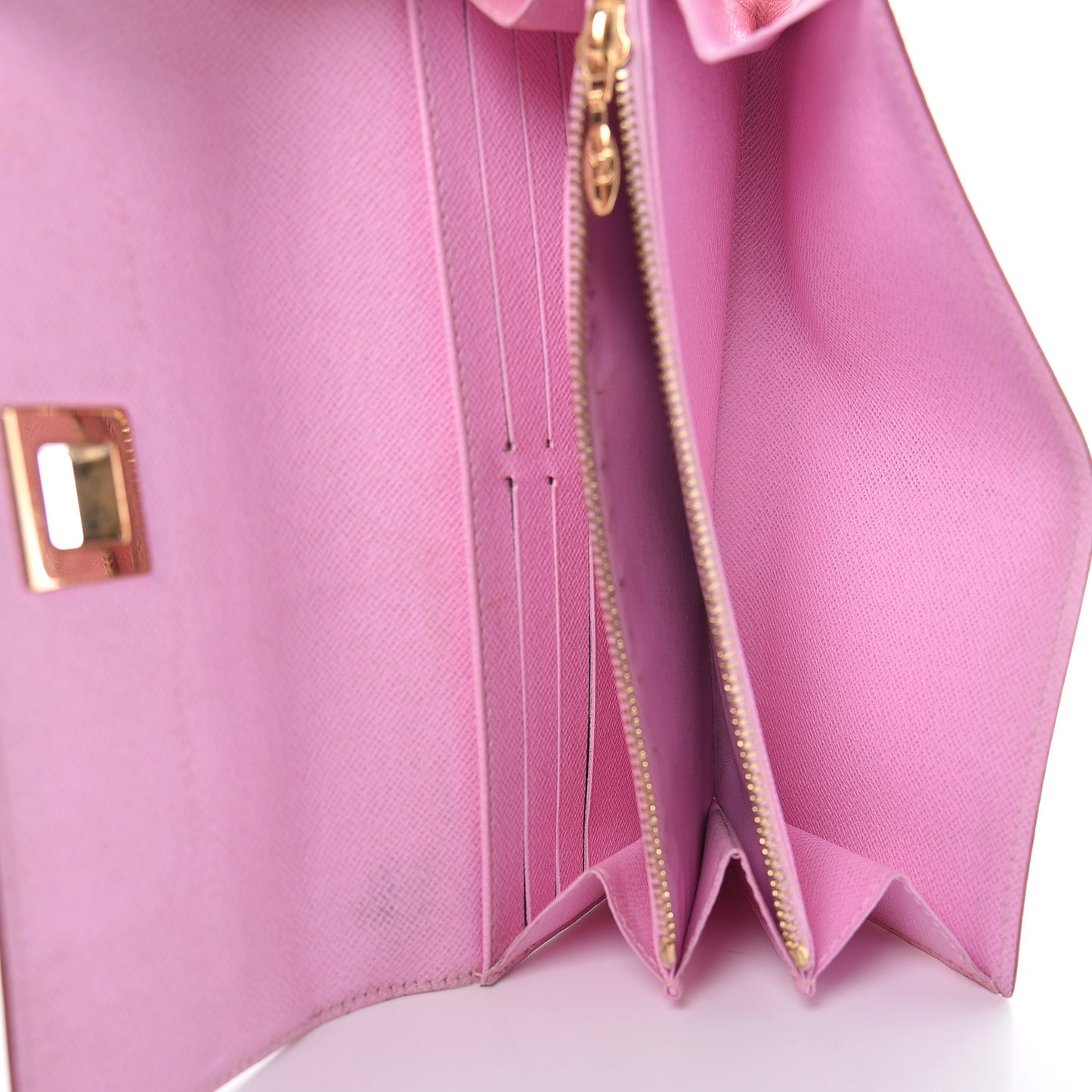 Monogram Multicolor Sarah Noeud Wallet White Litchi