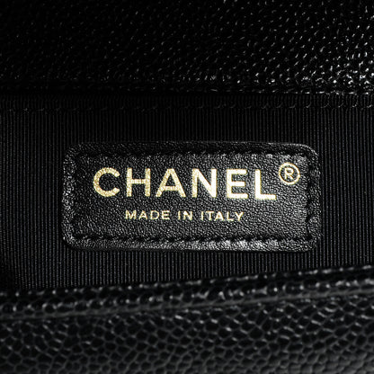 Chanel Caviar Medium Boy Flap Bag Black 8 of 9