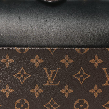 Louis Vuitton Calfskin Monogram Speedy Doctor 25 Black 7 of 11