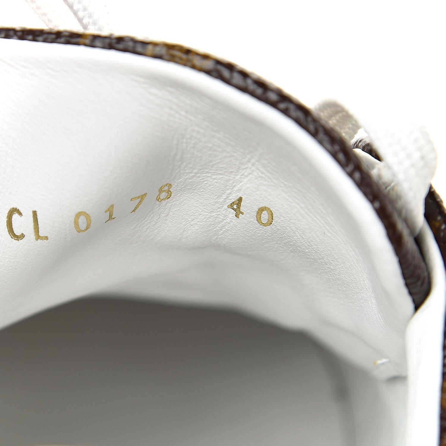 Louis Vuitton Calfskin Monogram LV Black Heart Sneakers 40 Cacao 10 of 10