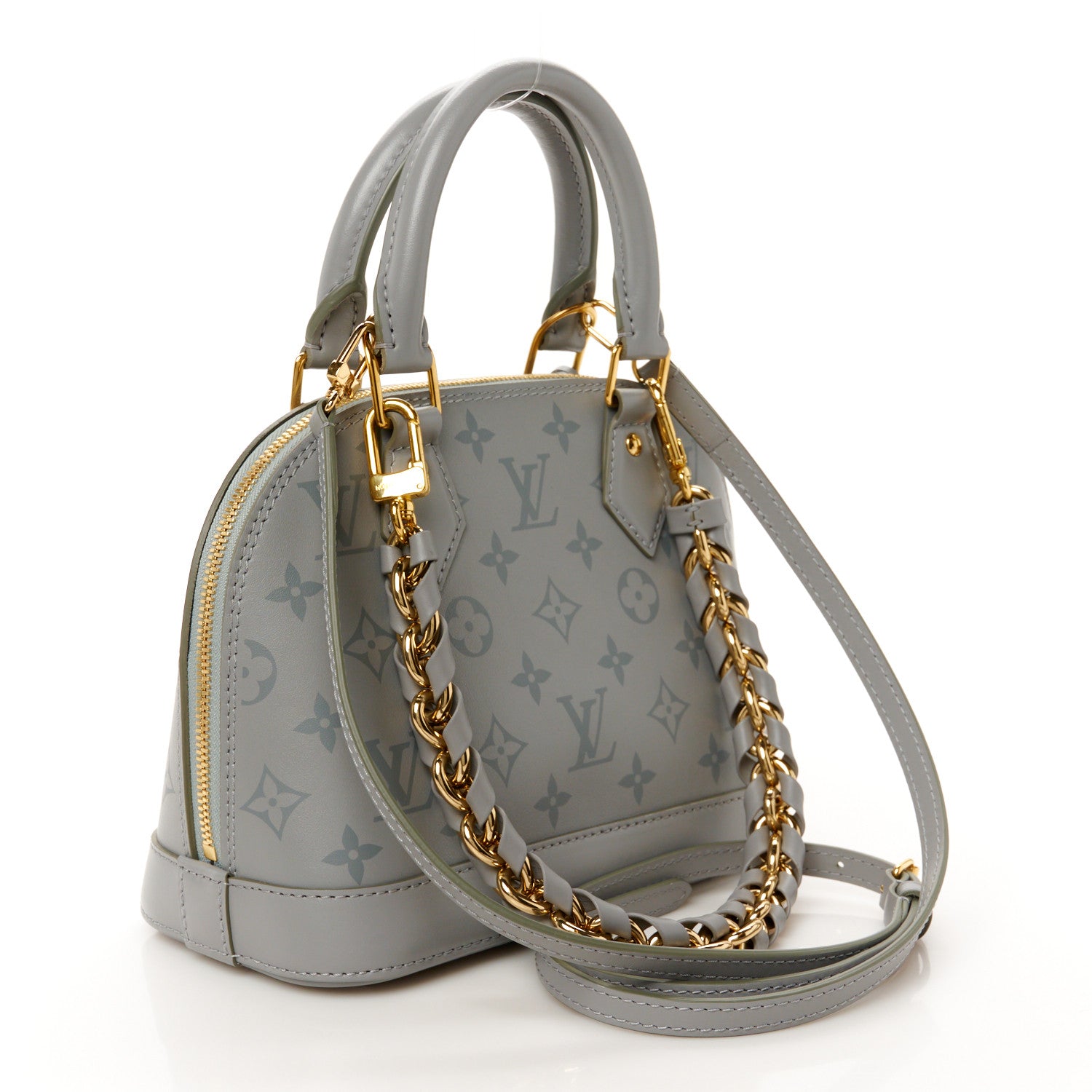 Louis Vuitton Monogram Alma BB Ink Gris Trianon 3 of 11