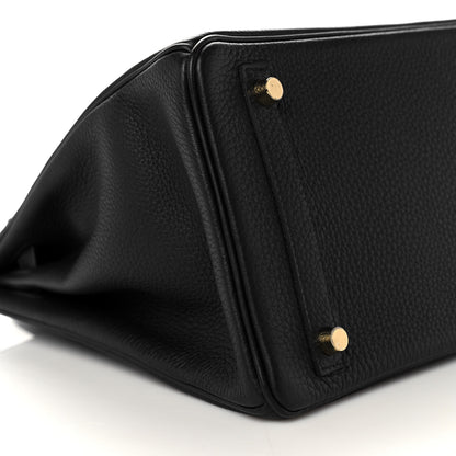 Hermes Togo Birkin 30 Black 7 of 34