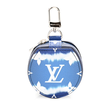 Louis Vuitton Monogram Escale Horizon Wireless Earphones Case Blue 1 of 6