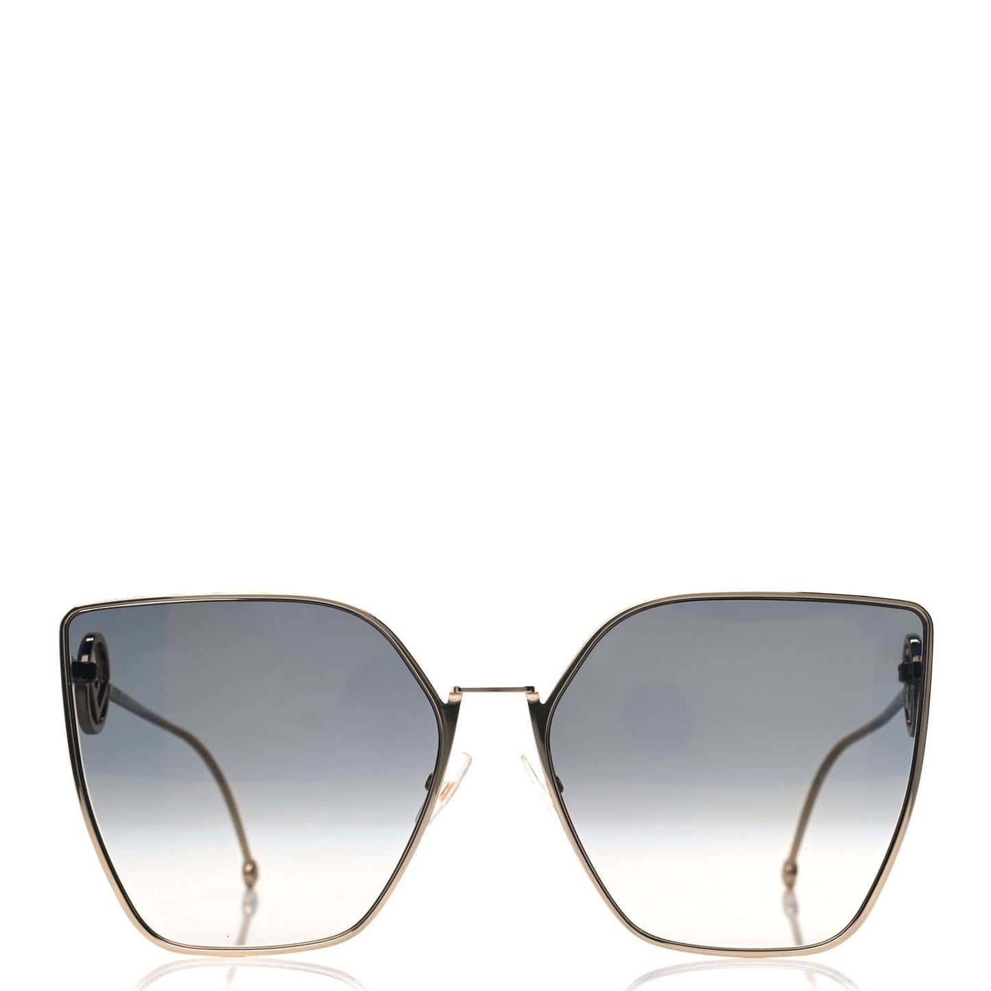 Metal F is Fendi Sunglasses FF 0323/S Gold