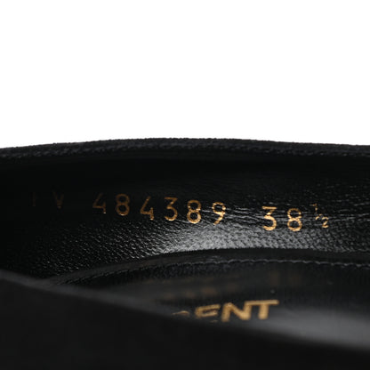Saint Laurent Suede Niki 85 Pumps 38.5 Black 8 of 9