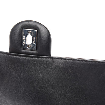 Chanel Patent Quilted Large Coco Shine Flap Black 17 of 20