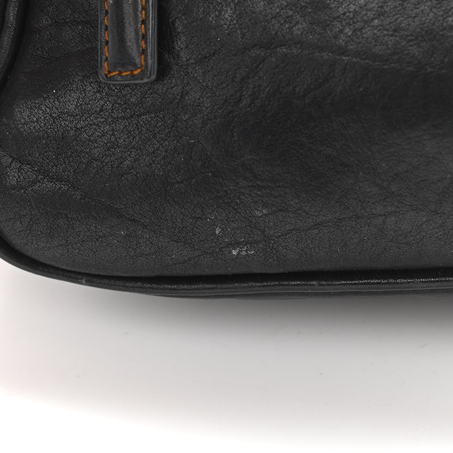 Christian Dior Calfskin Mini Gaucho Crossbody Bag Black 18 of 19
