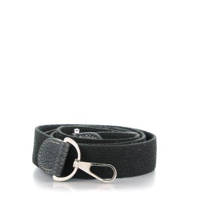 Hermes Toile Taurillon Clemence Shoulder Strap Black 1 of 8