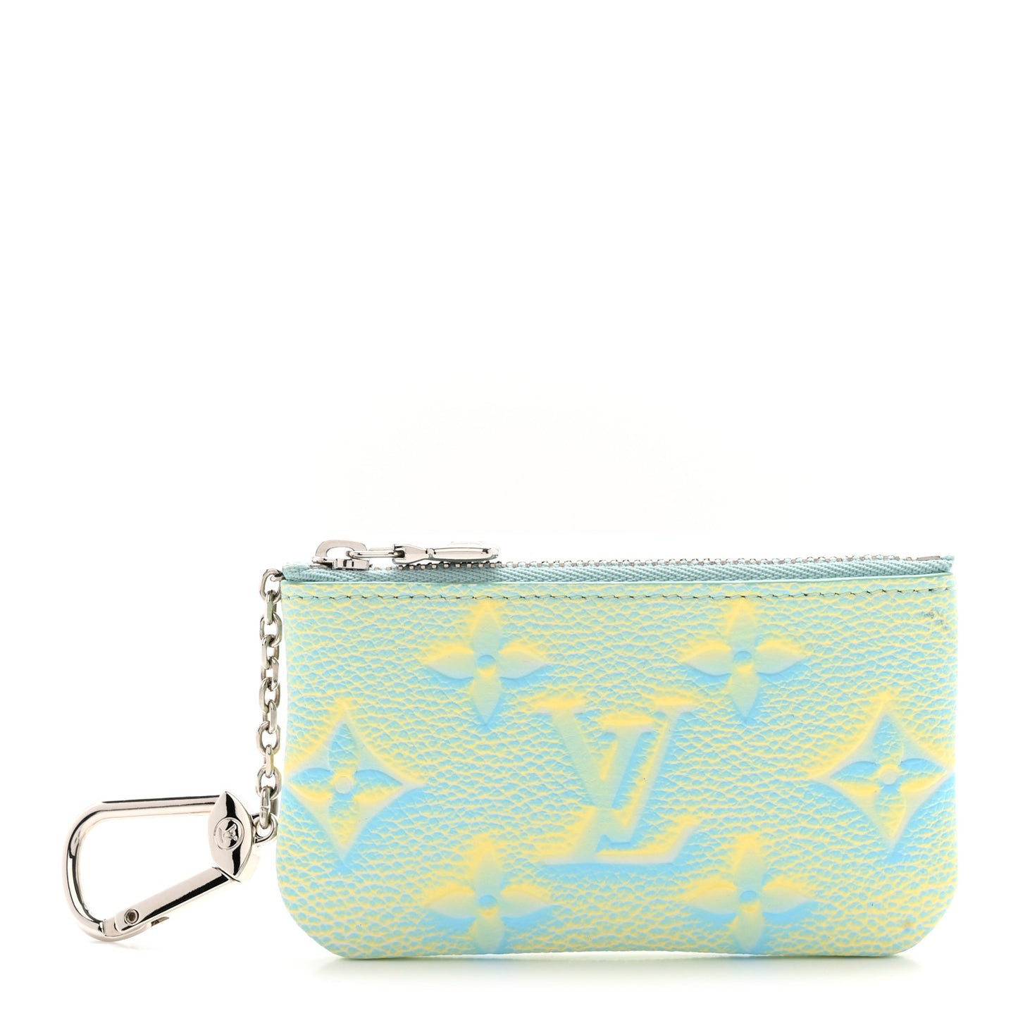 Empreinte Monogram Summer Stardust Key Pouch Water Green
