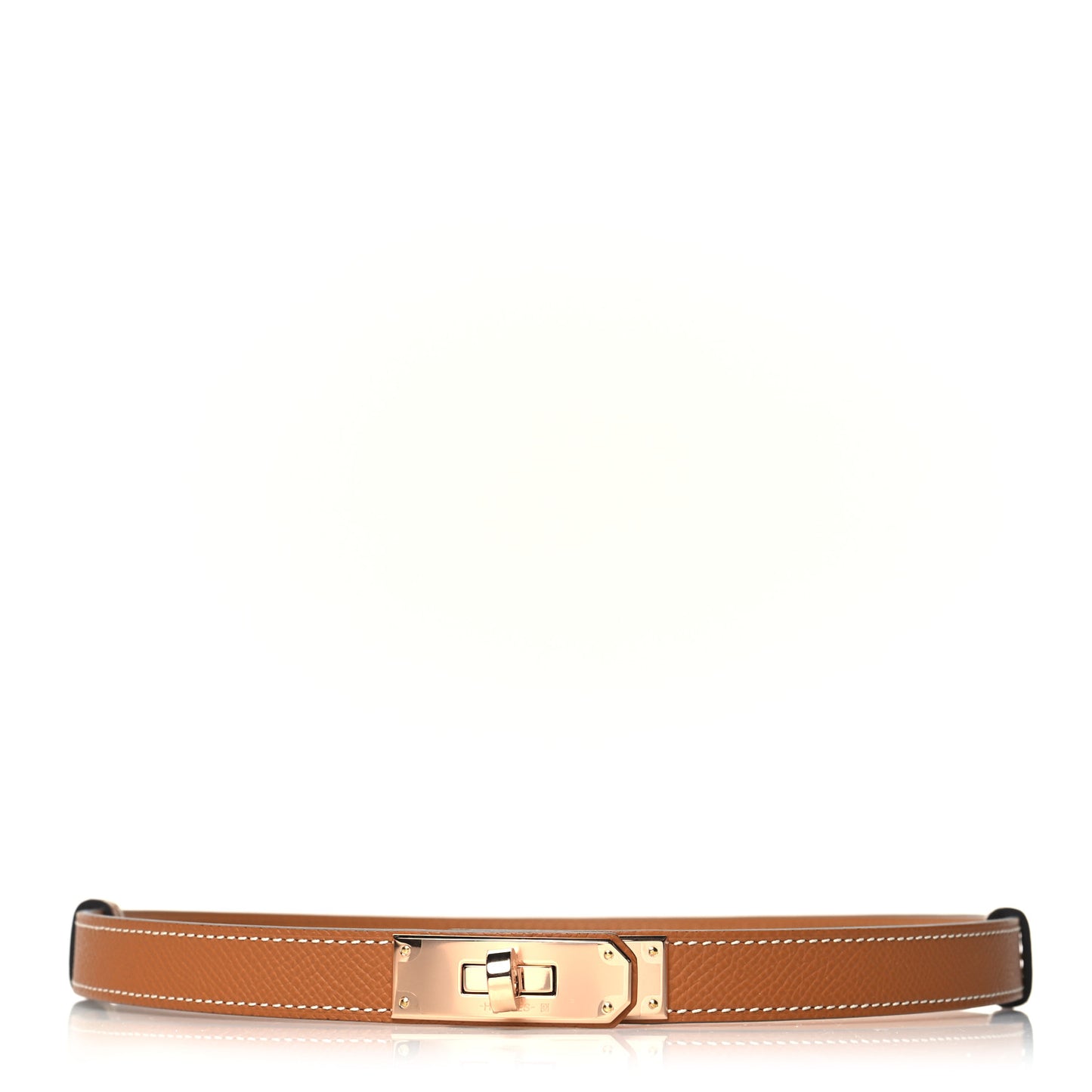Epsom Kelly Belt Gold